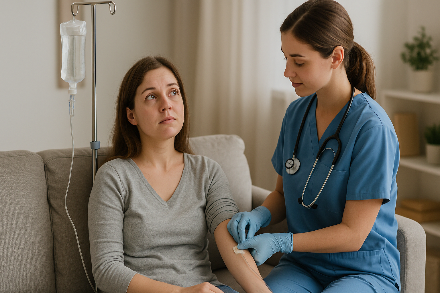 does iv therapy help with colds